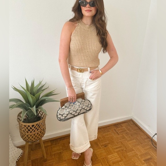 M080 //NWT // Free People Palmer Cuff Jean // 32 - Picture 2 of 2